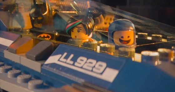 The LEGO Movie again (Eurostile Bold Extended, with a label of LL929 as a clear follow-on from the original LL928 Galaxy Explorer)